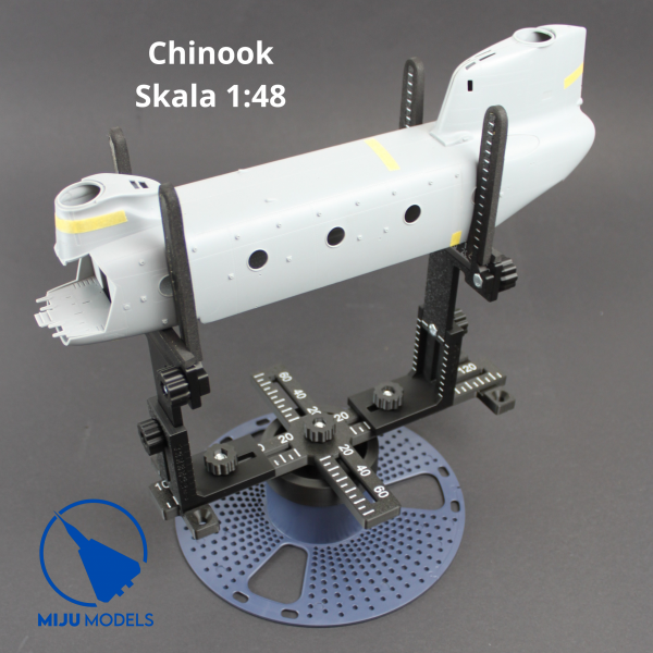 Miju Models JIG-AIR-L-FULL Duży statyw lotniczy Full Set / Large Full Set Aircraft Tripod