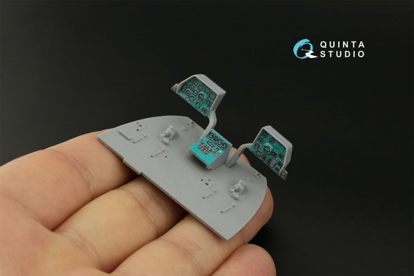 Quinta Studio QDS-48339 Mi-8MT 3D-Printed &amp; coloured Interior on decal paper (Zvezda) (Small version) 1/48