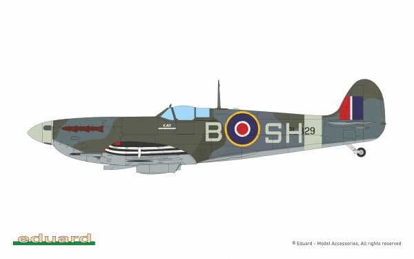Eduard 82157 Supermarine Spitfire Mk.Vb Mid ProfiPack Edition 1/48