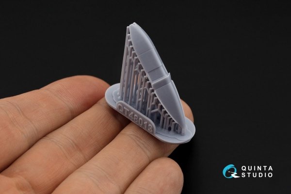 Quinta Studio QD+48204 Tornado ECR German 3D-Printed &amp; coloured Interior on decal paper (Revell) (with 3D-printed resin parts) 1/48