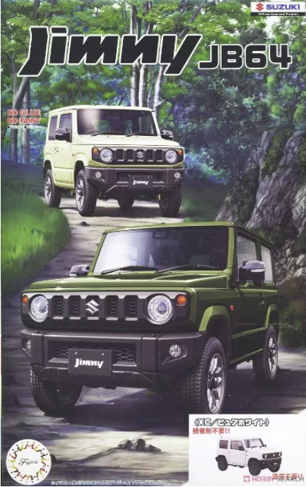 Fujimi 066349 Suzuki Jimny JB64 (XC / Pure White) 1/24