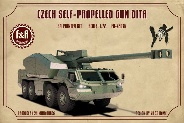 F&amp;A Miniatures FA-72036 Dita 1/72