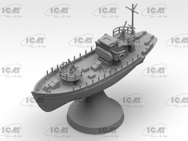 ICM S018 KFK Kriegsfischkutter WWII German multi-purpose boat 1/350