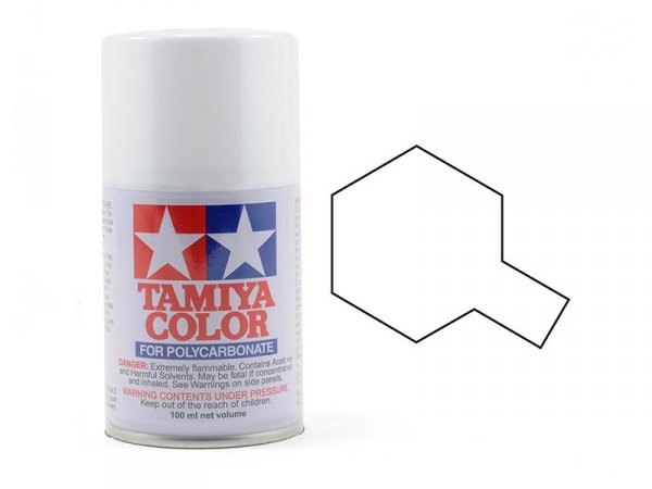 Tamiya 86001 PS-1 White Spray Matt 100ml