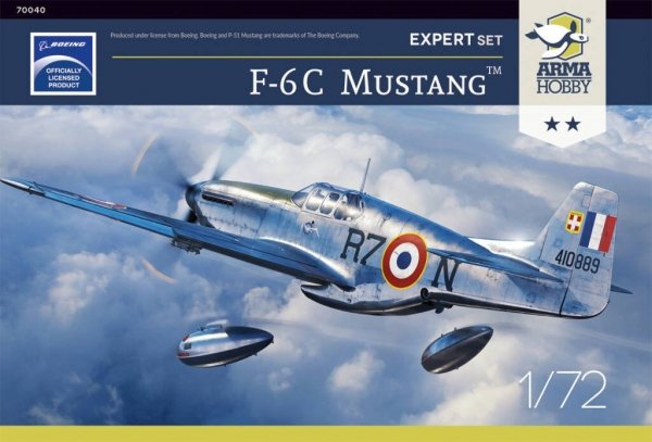 Arma Hobby 70040 F-6C Mustang™ Expert Set 1/72