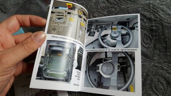 Toro 35D45 KTO Rosomak - tablice eksploatacyjne 1/35