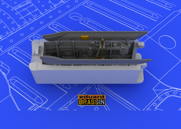 Eduard 648049 MiG-21 wheel wells 1/48 (EDUARD)