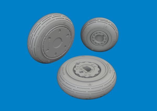 Eduard 6481151 MiG-21F wheels EDUARD 1/48