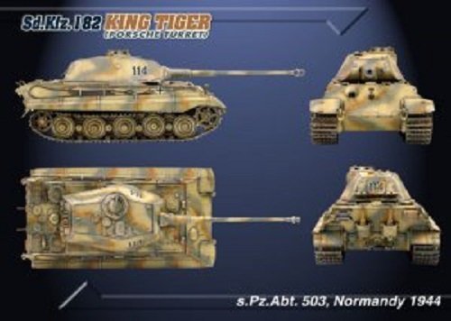 Dragon 6189 Sd. Kfz. 182 King Tiger (Porsche Turret) (1:35)