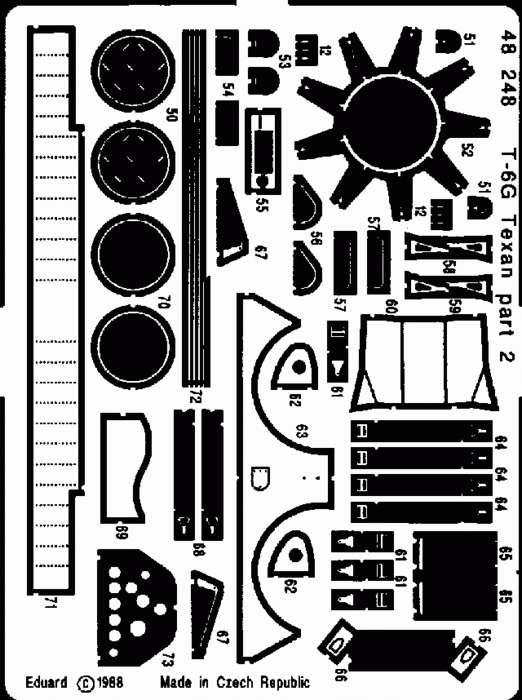 Eduard 48248 T-6G Texan 1/48 OCIDENTAL