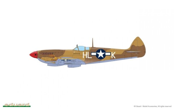 Eduard 84154 Spitfire Mk.VIII Weekend edition 1/48