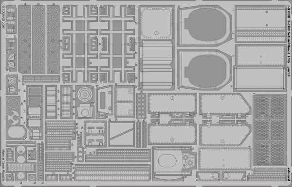 Eduard 53038 S-100 Schnellboot ITALERI 1/35
