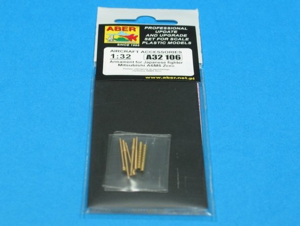 Aber A32106 Armament for Japanese fighter Mitsubishi A6M5 Zero (1:32)