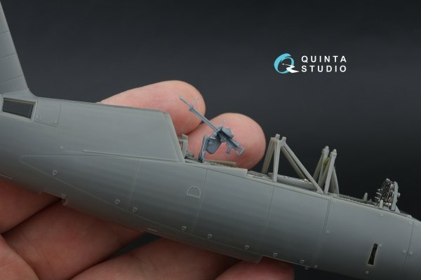 Quinta Studio QD+48582 Westland Lysander Mk.I 3D-Printed &amp; coloured Interior on decal paper (Airfix) (with 3D-printed resin parts) 1/48