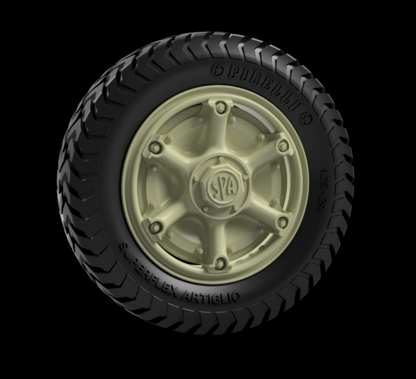 Panzer Art RE35-805 Autoblinda 40/41 Road wheels (Pirelli Artigio) 1/35
