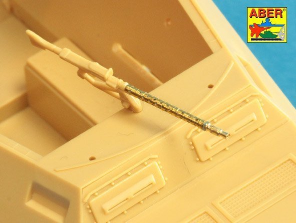 Aber 48L-21 Set of 2 barrels for German machine guns MG34 (1:48)