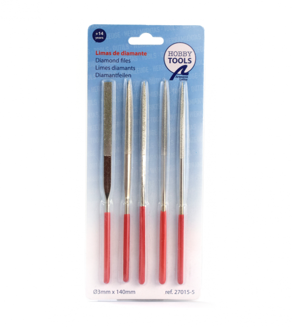 ARTESANIA LATINA 27015-5 Zestaw 5 pilnikow diamentowych