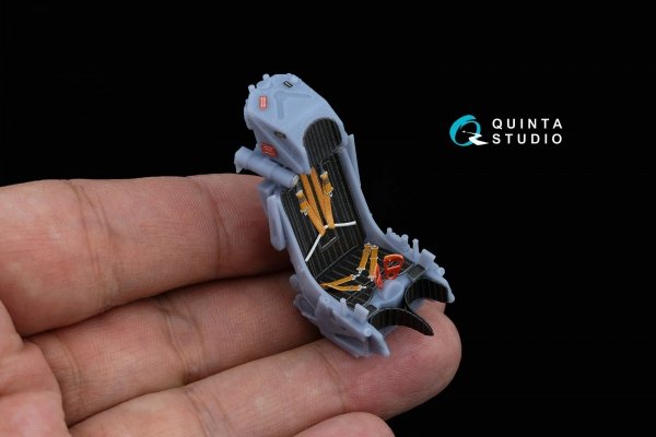 Quinta Studio QR+32037 K-36DM (initial release) ejection seat (for Su-17M3/M4/UM3/22, Su-24, MiG-29 9-12 Early aircraft) (All kits) 1/32