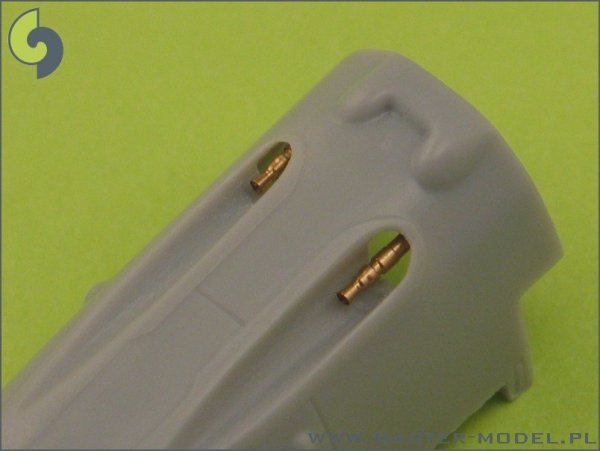 Master AM-72-009 Bf 109 E3 - E9, T armament set (MG 17 tips, MG FF barrels)