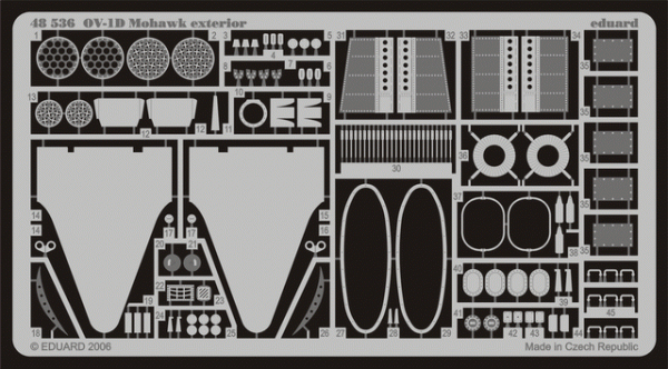 Eduard 48536 OV-1D exterior 1/48 REVELL