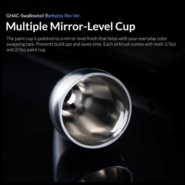 Gaahleri 42564 Ace Series GHAC-Swallowtail &amp; Barbatos Rex 0,28 &amp; 0,5 &amp; 0,7 mm Airbrush