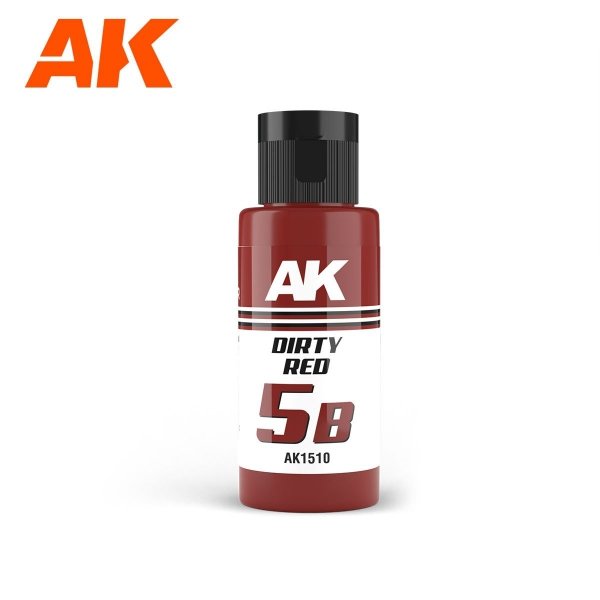 AK Interactive AK1510 DUAL EXO 5B – DIRTY RED 60ML