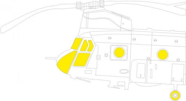 Eduard BIG72185 Chinook HC.1 detail set Airfix 1/72