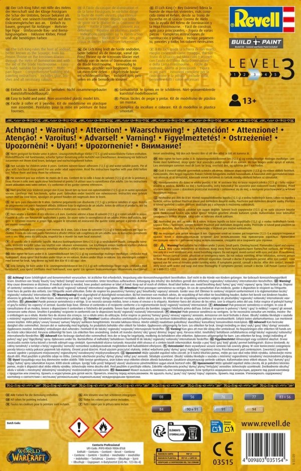 Revell 03515 Gift Set WoW The Lich King 1/16