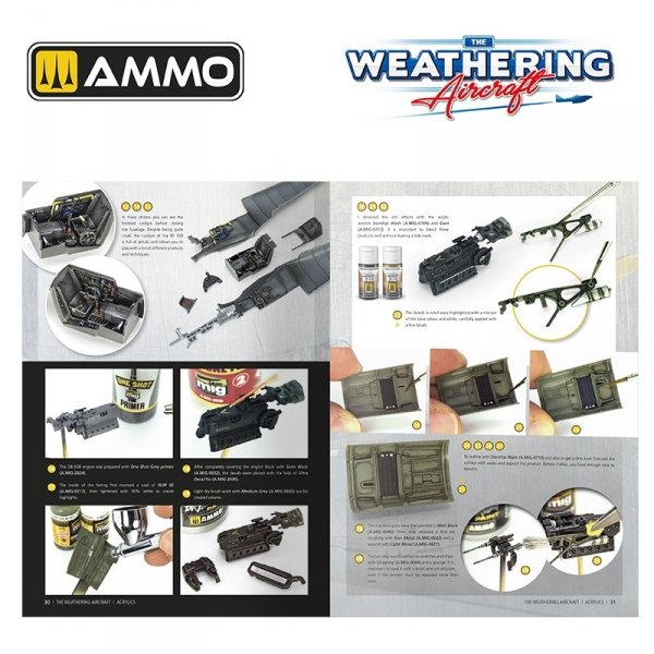 Ammo by Mig 5225 THE WEATHERING AIRCRAFT 25 - Acrylics (English)