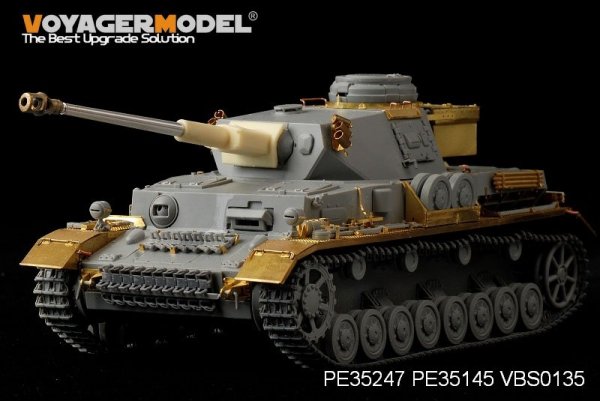 Voyager Model PE35247 WWII German Pz.Kpfw.IV Ausf.G (LAH Division Kharkov 1943)(For DRAGON 6363) 1/35