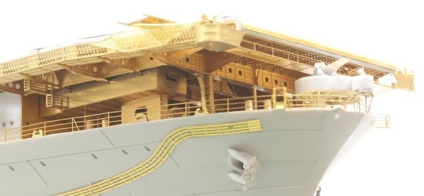 Pontos 37031FN USS CV-6 Enterprise 1942 Detail up set (Teak tone wooden deck) 1/350