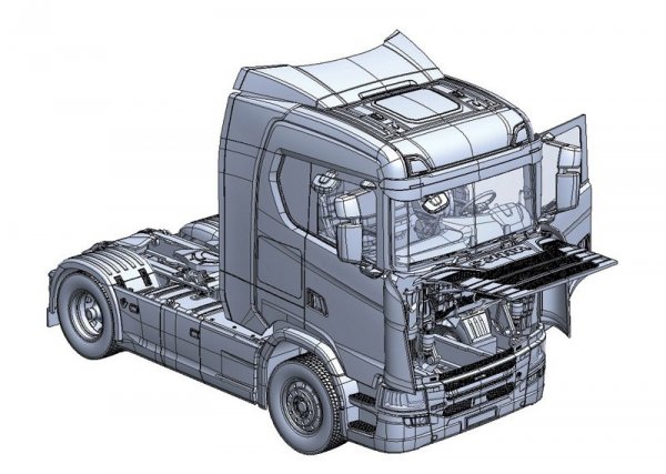 Italeri 3961 Scania S770 4x2 Normal Roof - LIMITED EDITION 1/24