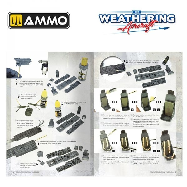 Ammo by Mig 5225 THE WEATHERING AIRCRAFT 25 - Acrylics (English)