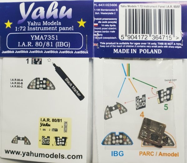 Yahu YMA7351 I.A.R. 80/81 (IBG) 1/72
