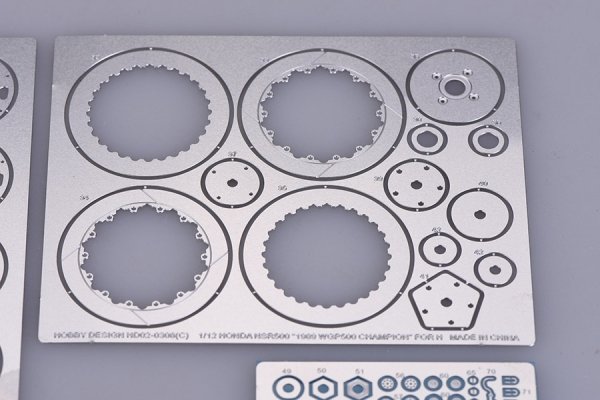 Hobby Design HD02-0308 Honda NSR500 &quot;WGP500 Champion 1989&quot; Detail-up Set (Hasegawa) 1/12