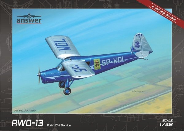 Answer AA48024 RWD-13 Polish Civil Service 1/48