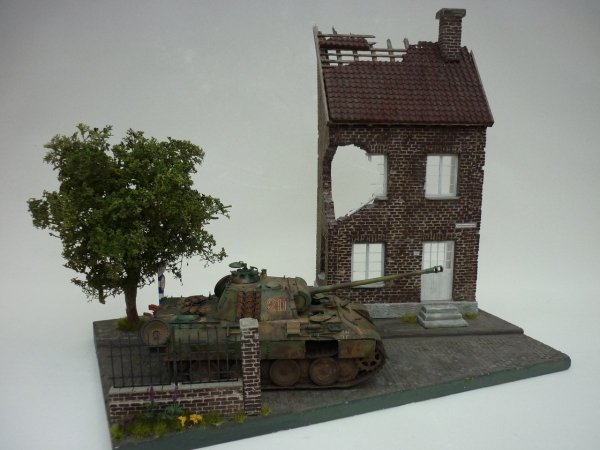 RT-Diorama 35164 Diorama-Base: &quot;Dutch Village Street&quot; 1/35