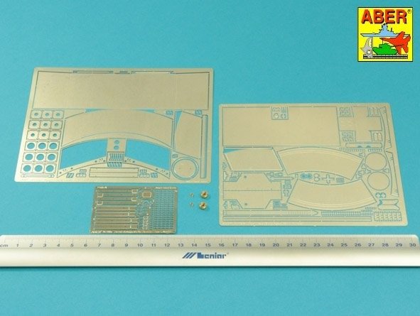 Aber 16140 Tiger I,E Tunezyjski z 501 Abt.- Turret pod / Zasobnik wieżowy 1/16