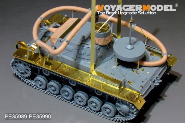 Voyager Model PE35989 WWII German Pz.KPfw.III (T)Ausf.F &quot;Operation Seelowe&quot; Basic For DRAGON 6877/6717 1/35