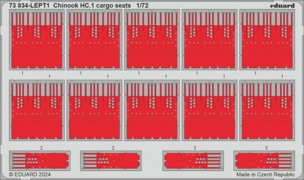 Eduard BIG72185 Chinook HC.1 detail set Airfix 1/72