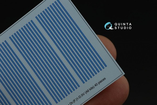 Quinta Studio QP48004 Blue rib tapes for Fokker Dr.(F)I-D.VII 1/48