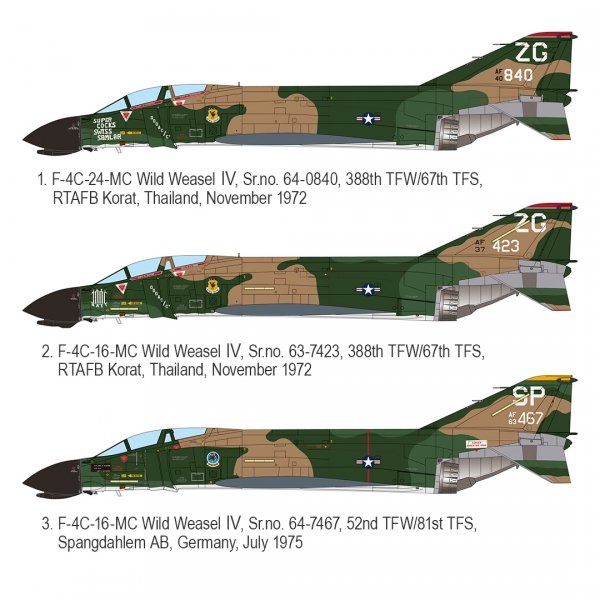 Zoukei-Mura SWS4816 F-4C Wild Weasel IV 1/48