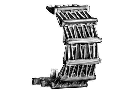 Trumpeter 02054 KARL late Track links for Morser Karl the Great 040/041