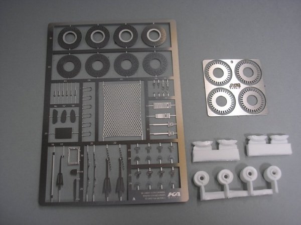 KA Models KE-24011 Porsche Cayman Detail-up Etched part 1/24