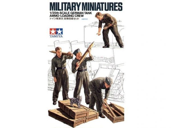 Tamiya 35188 German Tank Ammo-Loading Crew (1:35)