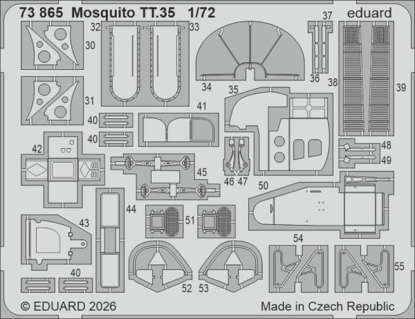 Eduard 73865 Mosquito TT.35  for AIRFIX 1/72