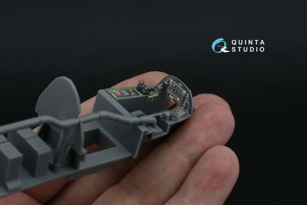 Quinta Studio QD+48555 Bristol Beaufighter NF.Mk.VI 3D-Printed &amp; coloured Interior on decal paper (Tamiya) (with 3D-printed resin parts) 1/48