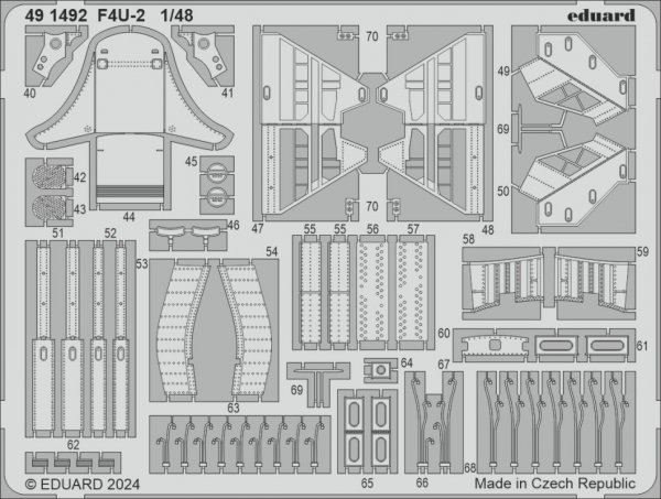 Eduard 491492 F4U-2 HOBBY BOSS 1/48