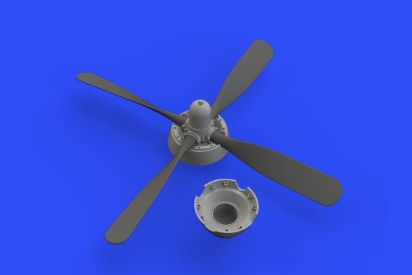 Eduard 648488 P-51D Hamilton Standard uncuffed propeller 1/48 EDUARD