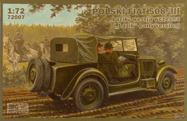 IBG 72007 Polish Fiat 508/III &quot;Łazik&quot; Early Version 1/72